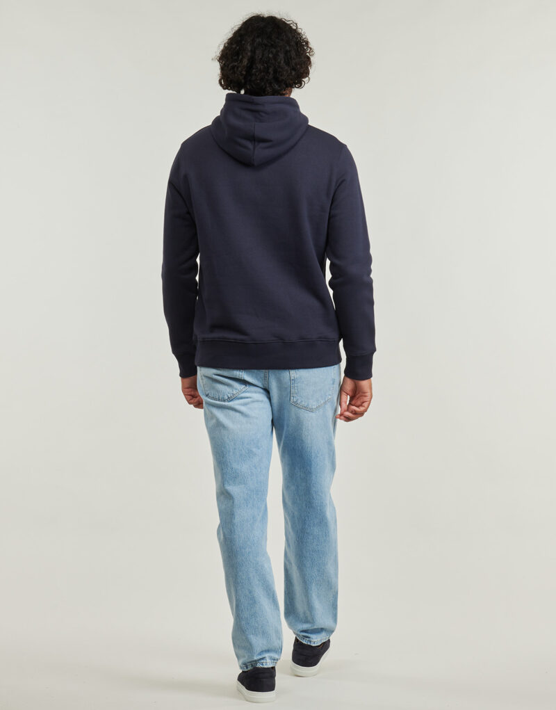 Felpe mit Cappuccio Gant Gepr&auml;gter Sweatshirt-Hoodie Marine Herren-Hoodies - 4