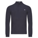 Sweatshirts Gant SUPERFINE LAMBSWOOL HALF ZIP Blu Felpe Herren - 1