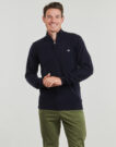 Sweatshirts Gant SUPERFINE LAMBSWOOL HALF ZIP Blu Felpe Herren - 2