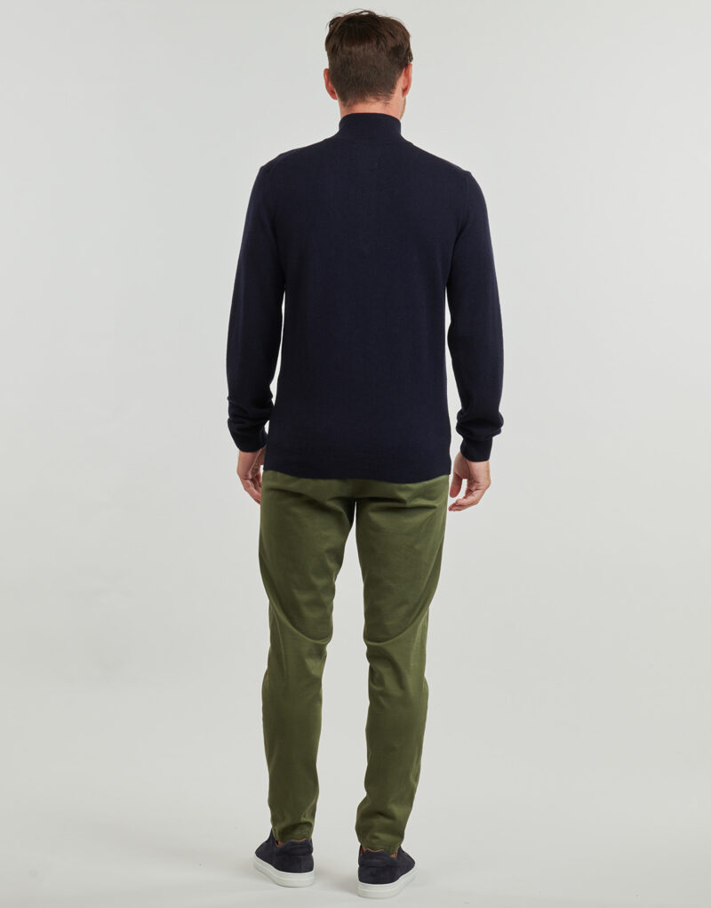 Sweatshirts Gant SUPERFINE LAMBSWOOL HALF ZIP Blu Felpe Herren - 4