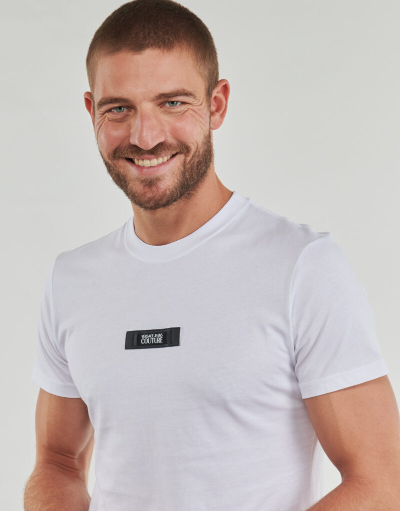T-shirt Versace Jeans Couture MAGLIET.77GAH6S3 Bianco T-shirt maniche corte Uomo - 5