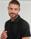 Pol Versace Jeans Couture POLO77GAG6R0 Schwarz Pol Mann - 5
