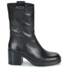 Unisa JULEN Schwarze Damen-Ankle-Boots - Gr&ouml;&szlig;e 2