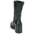 Unisa JULEN Schwarze Damen-Ankle-Boots - Gr&ouml;&szlig;e 5