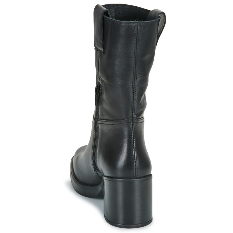 Unisa JULEN Schwarze Damen-Ankle-Boots - Gr&ouml;&szlig;e 5