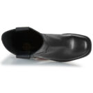 Unisa JULEN Schwarze Damen-Ankle-Boots - Gr&ouml;&szlig;e 6