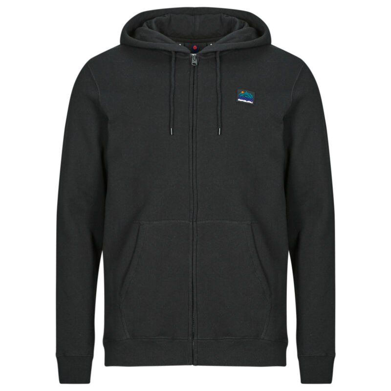 Rip Curl SEARCH ZIP THRU HOOD Black Hoodies Hoodies Men - 1