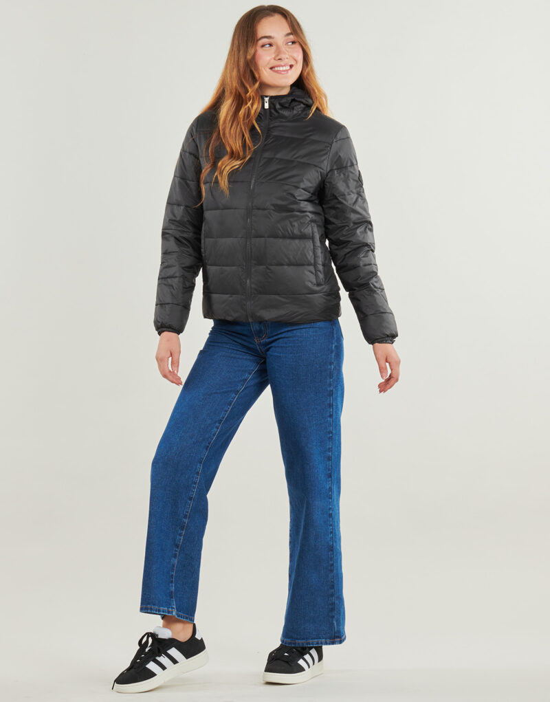 Piumino Roxy WIND BLISS HOODED Nero Piumini Donna - 3
