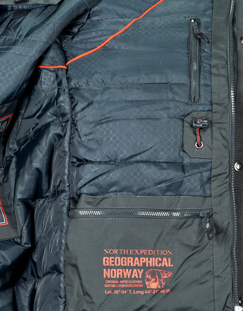 Parka  Geographical Norway  ABIOSAURE  Grigio -  Parka Uomo - 6