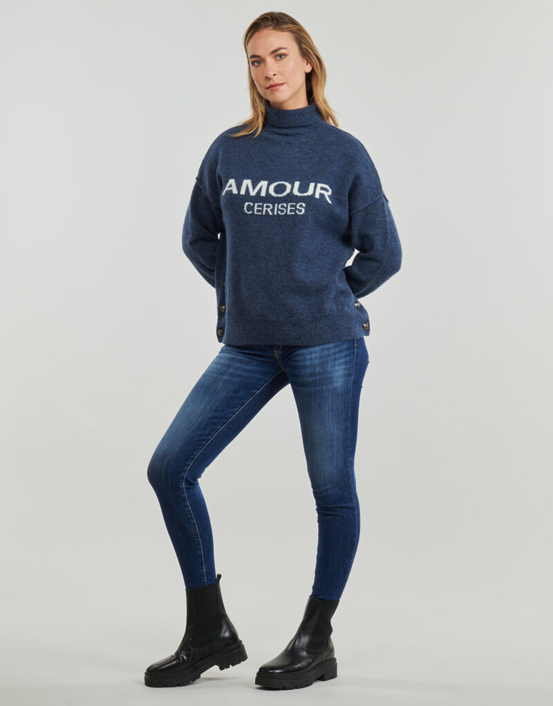 Slim-Jeans Le Temps des Cerises PULPC Blu Jeans Slim Donna - 3