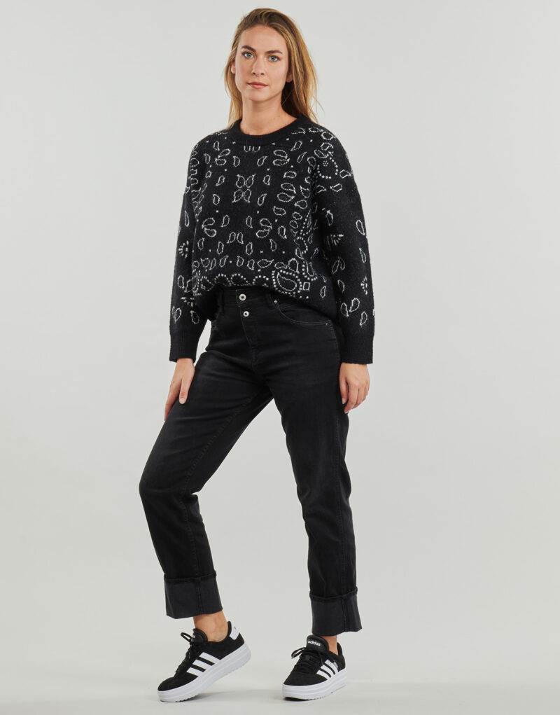 Jeans Le Temps des Cerises 400/60 Schwarze Jeans Damen - 3