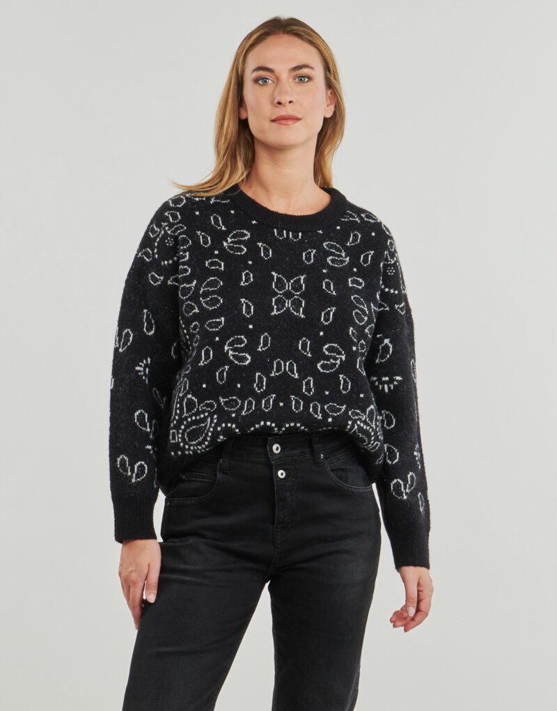 Pullover Le Temps des Cerises FARIT Damenpullover, schwarz - 2