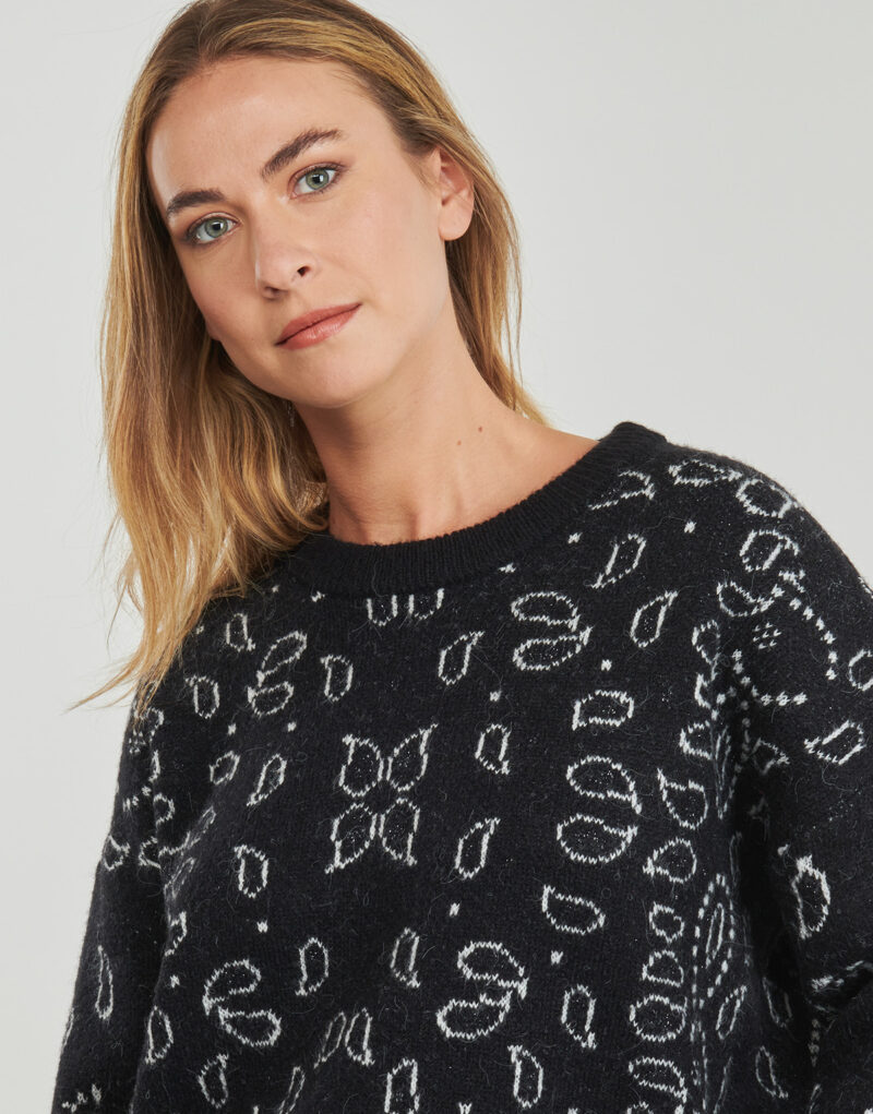 Pullover Le Temps des Cerises FARIT Damenpullover, schwarz - 5