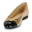 MICHAEL Michael Kors REBECCA BALLET Gold Ballerinas Women - 3