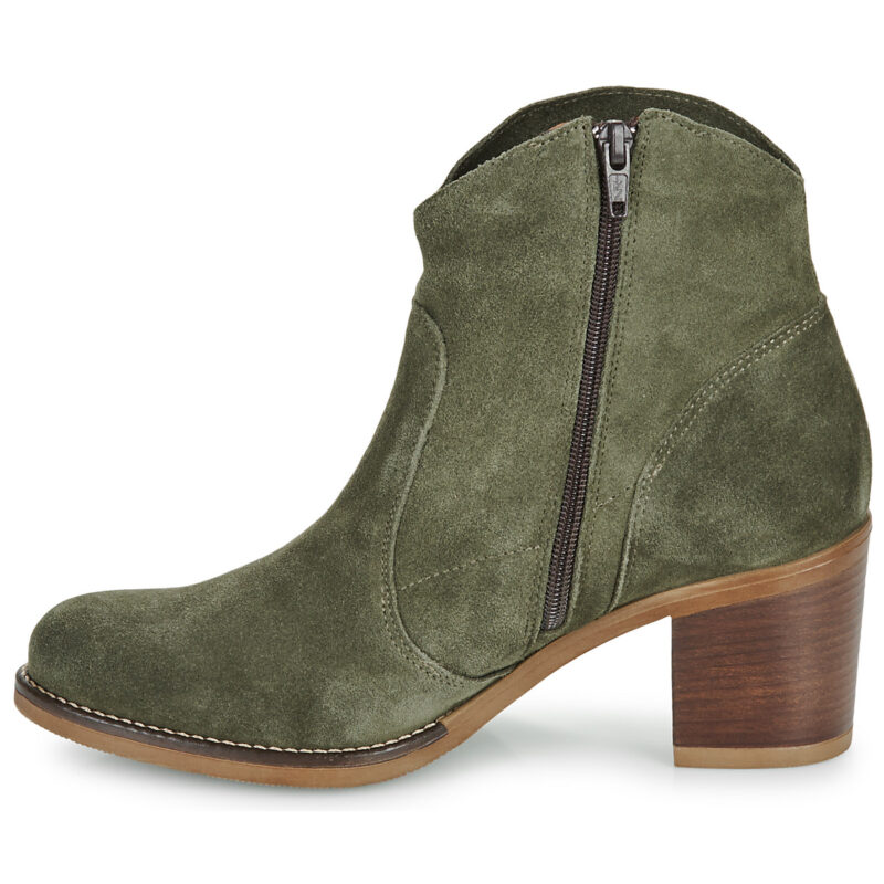 YOKONO ORNE-005-SERRAJE-CEDRO Verde Stivaletti Donna - 4