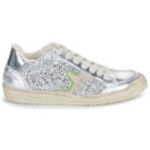 Serafini SAN DIEGO Silberne Low-Top-Sneaker f&uuml;r Damen &ndash; Gr&ouml;&szlig;e 2