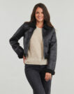 Giacca in pelle  Only  ONLBETTY   Nero -   Giacche in pelle Donna - 2