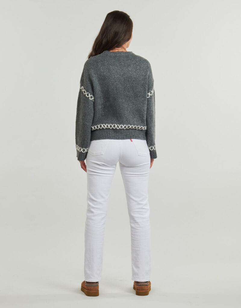 Maglione Only ONLAMANDA Grigio Maglioni Donna - 4