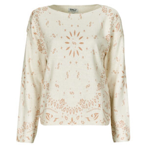 Maglione  Only  ONLSANNE  Bianco -  Maglioni Donna