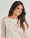 Maglione Only ONLSANNE Bianco Maglioni Donna - 5