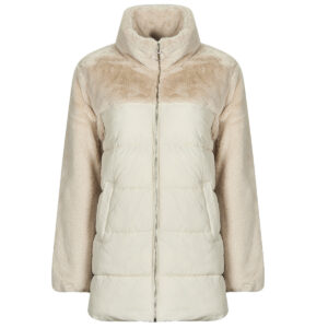 Piumino  Only  ONLWANJA FUR PUFFER MIX COAT CC OTW  Beige -   Piumini Donna