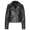 Giacca in pelle Only ONLVILHELMA Nero Giacche in pelle Donna
