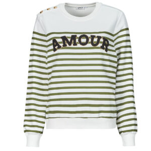 Felpe  Only  ONLALLIE  Kaki -   Felpe Abbigliamento Donna