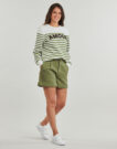 Felpe Only ONLALLIE Kaki Felpe Donna - 3