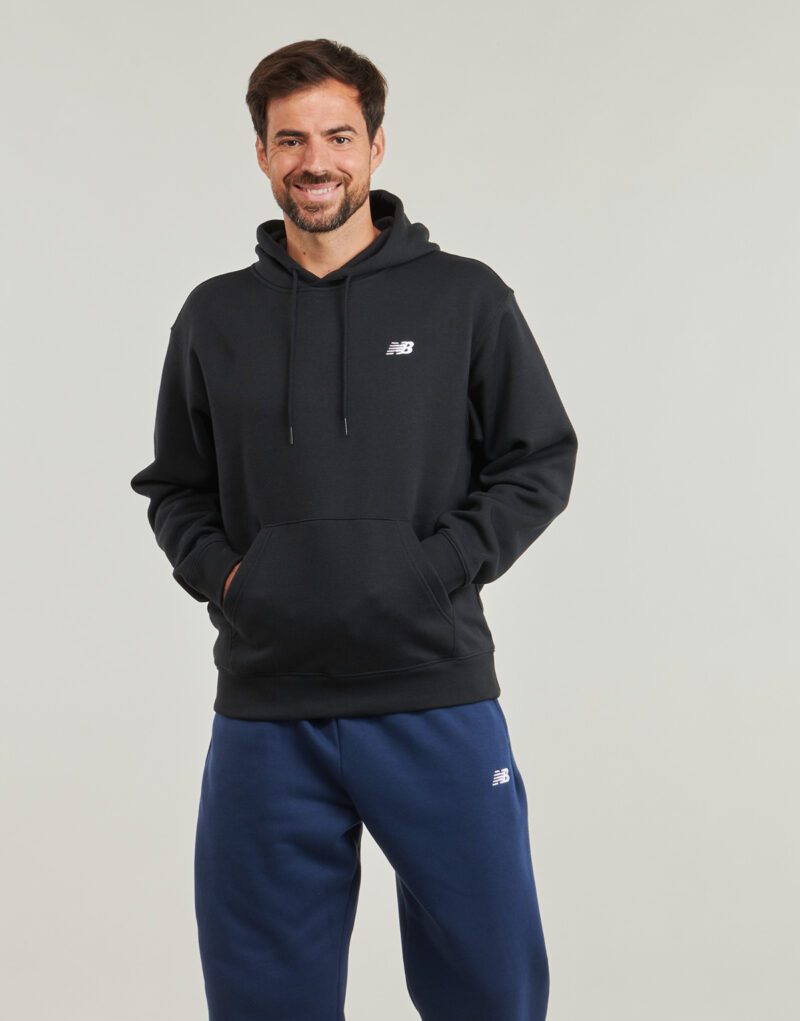 Sweatshirt mit Kapuze New Balance SMALL LOGO HOODIE Schwarz Sweatshirt mit Kapuze Mann - 2
