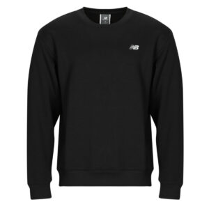 Felpe  New Balance  SMALL LOGO CREW  Nero -  Felpe Abbigliamento Uomo