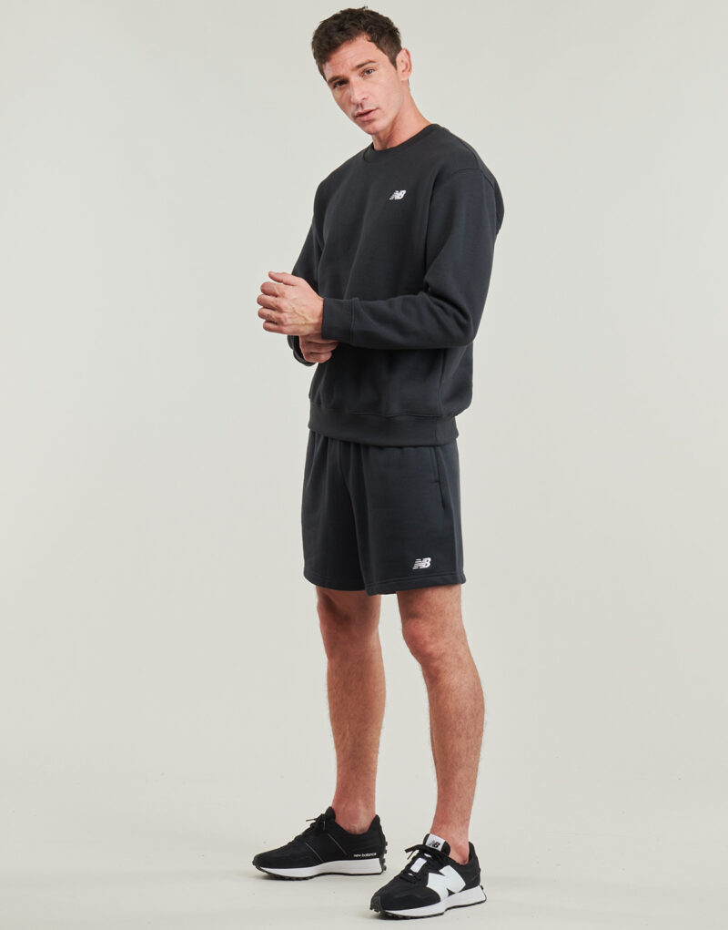 Felpe New Balance SMALL LOGO CREW Nero Felpe Uomo - 3