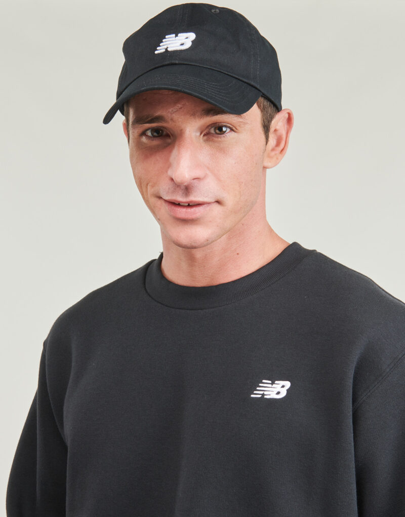 Felpe New Balance SMALL LOGO CREW Nero Felpe Uomo - 5