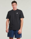 New Balance Herren-T-Shirt mit kleinem Logo, Kurzarm, Schwarz - Gr&ouml;&szlig;e 2