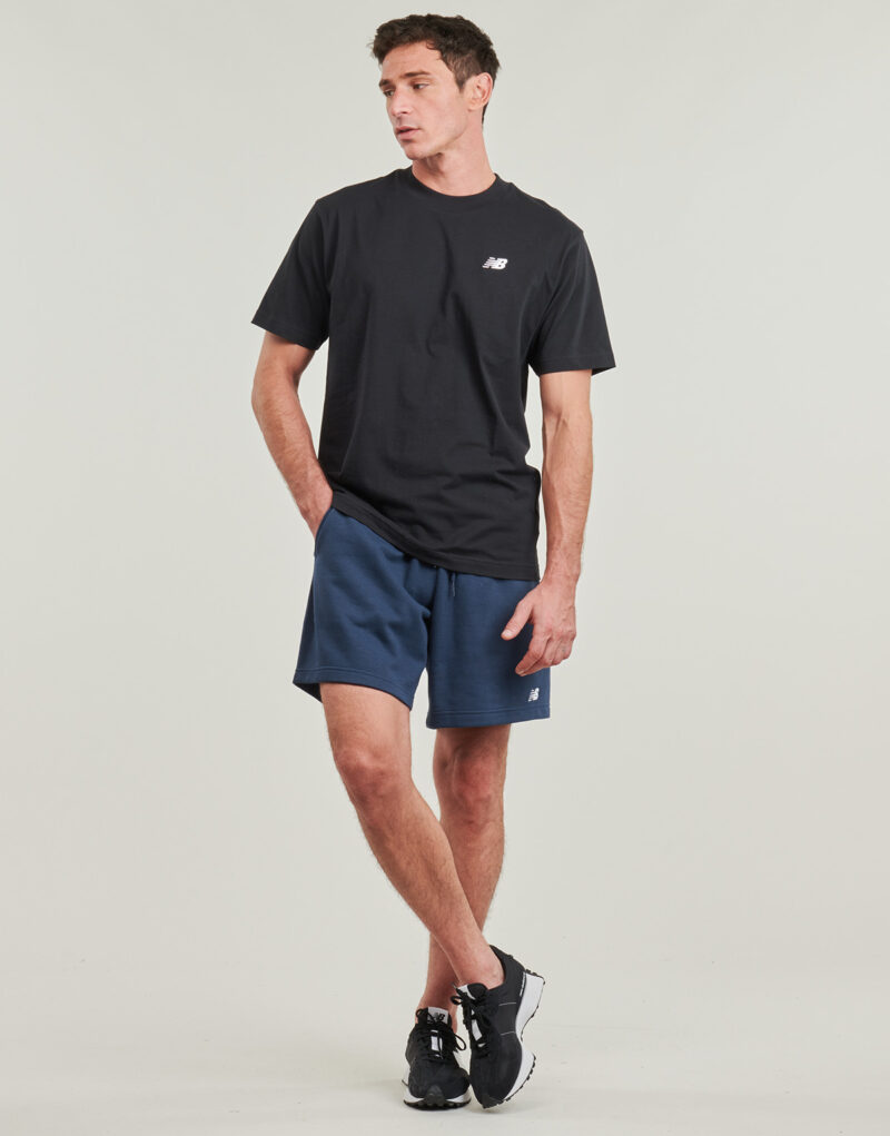 New Balance FRENCH TERRY SHORT Blue Shorts Men - 2