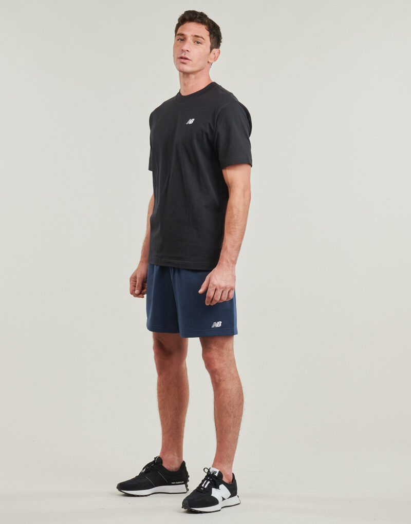 New Balance FRENCH TERRY SHORT Blue Shorts Men - 3