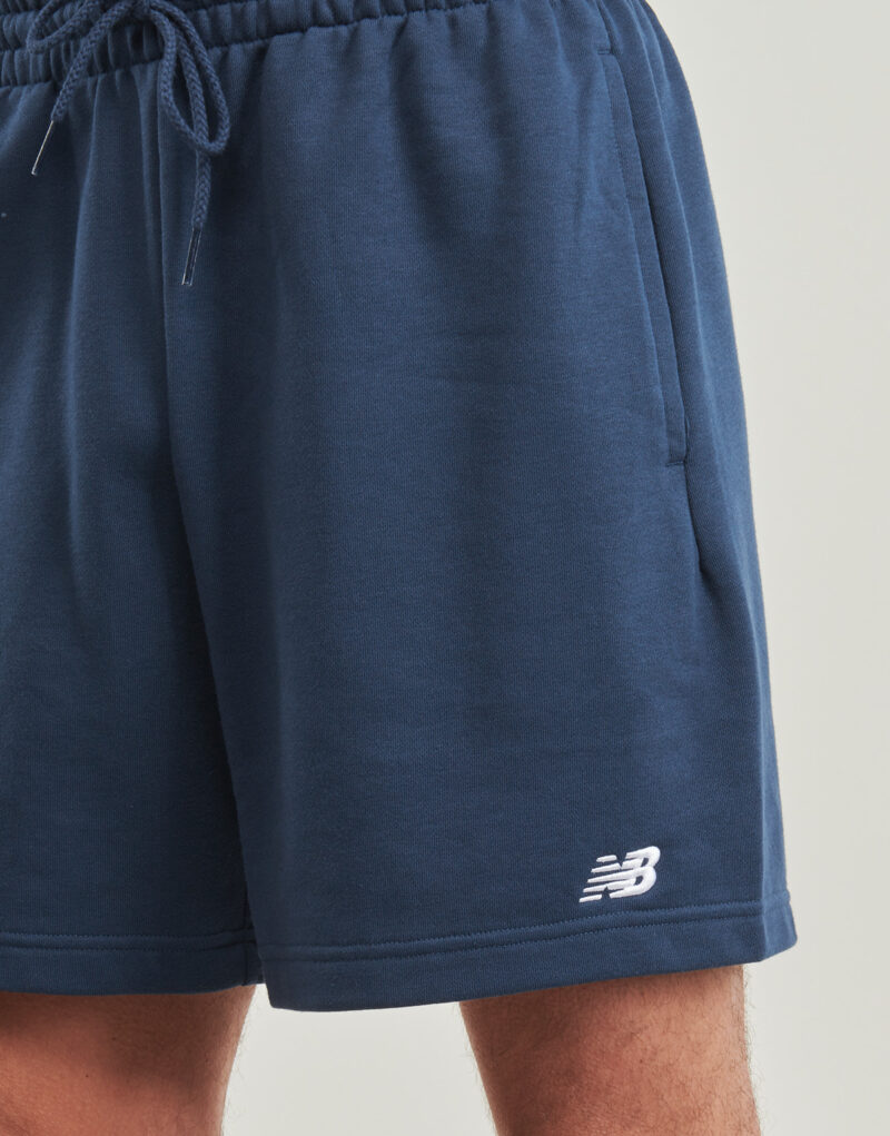 New Balance FRENCH TERRY SHORT Blue Shorts Men - 5