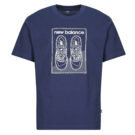 T-shirt New Balance GRAPHIC JERSEY TEE Marine T-shirt maniche corte Uomo - 1