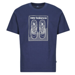 T-shirt  New Balance  GRAPHIC JERSEY TEE  Marine -  T-shirt maniche corte Uomo