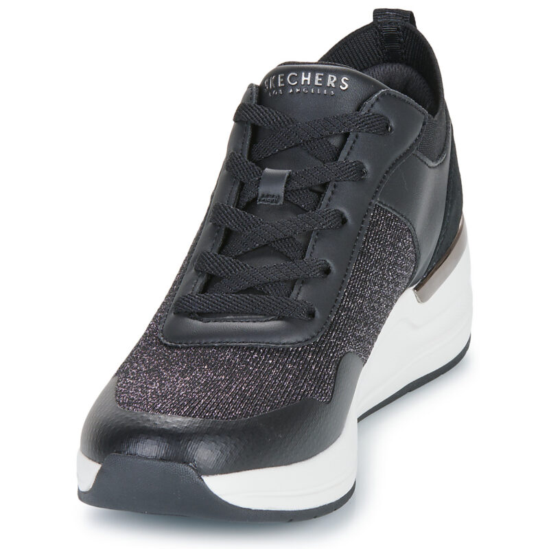 Skechers BILLION 2 Schwarz Niedrige Sneaker Damen - 3