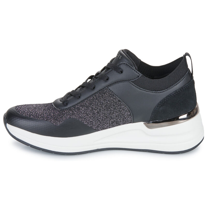 Skechers BILLION 2 Schwarz Niedrige Sneaker Damen - 4