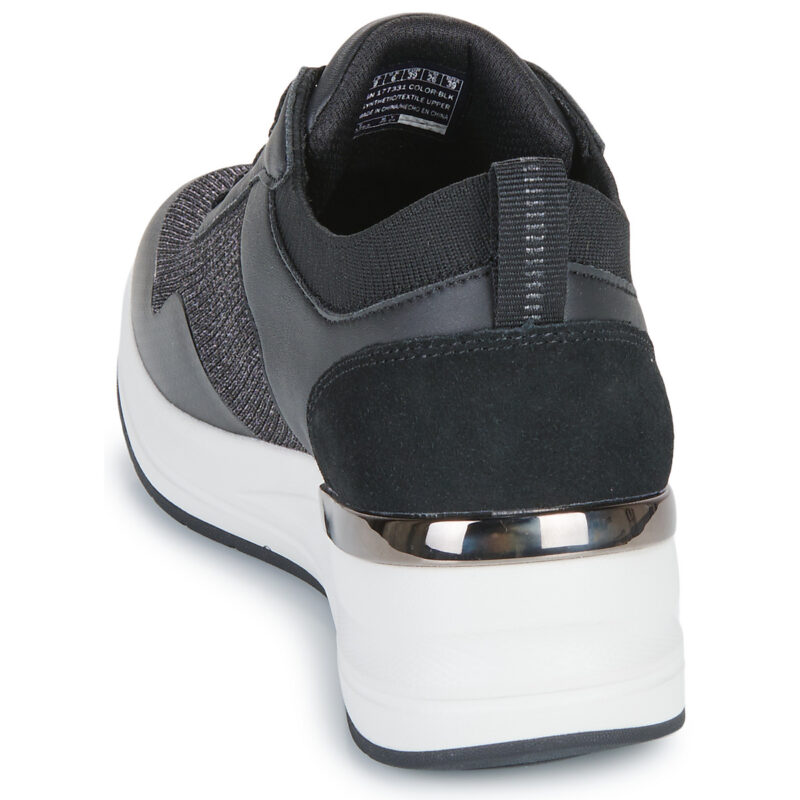 Skechers BILLION 2 Schwarz Niedrige Sneaker Damen - 5