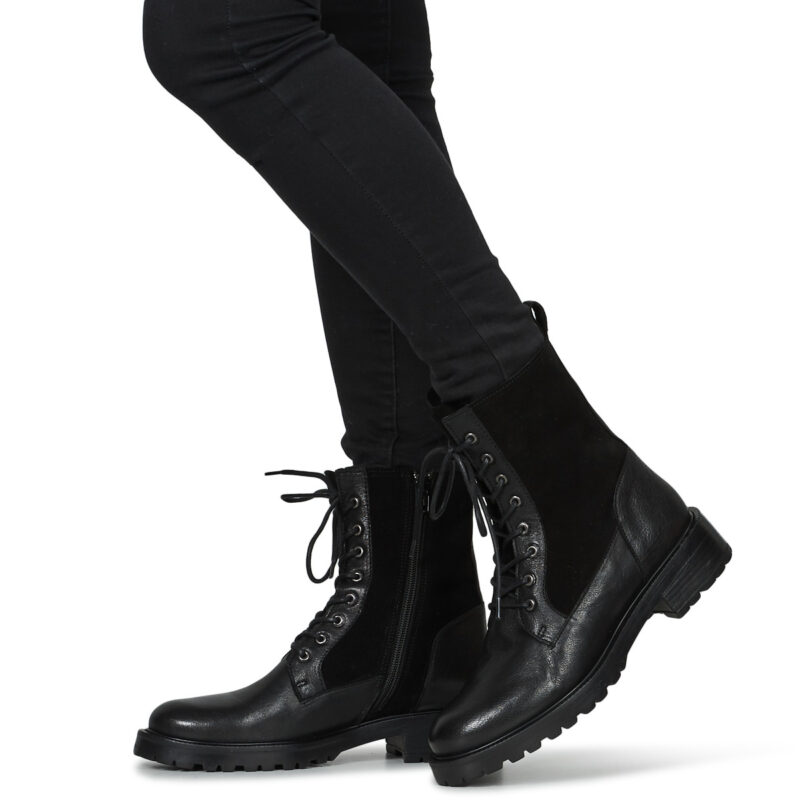 Casta MOON Schwarz Stiefeletten Damen - 8