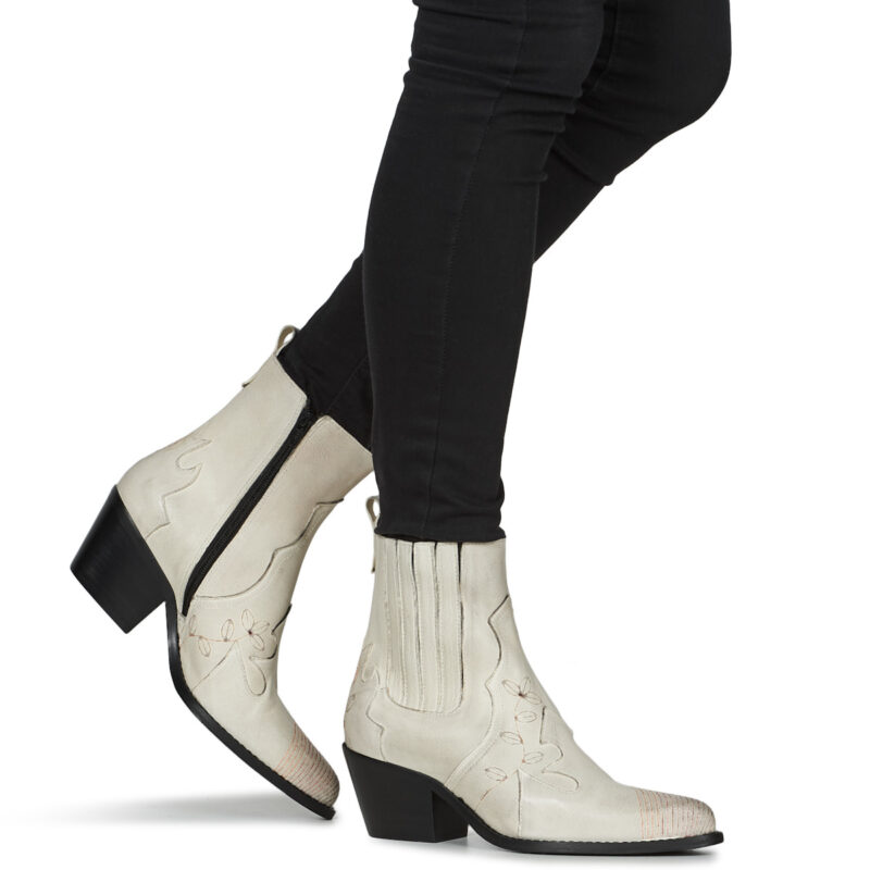 Casta DAWN Bianco Stivaletti Donna - 8