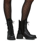 Casta LEAF Schwarz Stiefeletten Damen - 8
