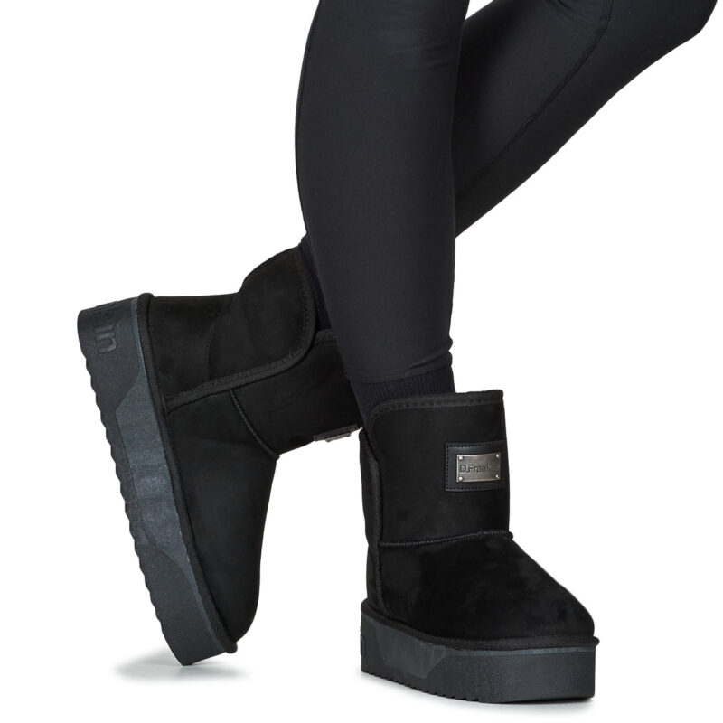 D.Franklin NORDIC V.2 371 Black Women's Ankle Boots - 8
