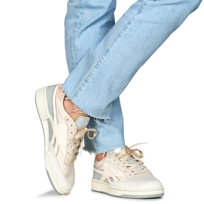Reebok Classic CLUB C REVENGE Beige Sneakers basse Donna - 8