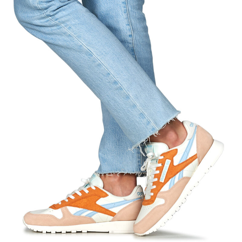 Reebok Classic  CLASSIC LEATHER  Multicolore -  Sneakers basse Donna - 8
