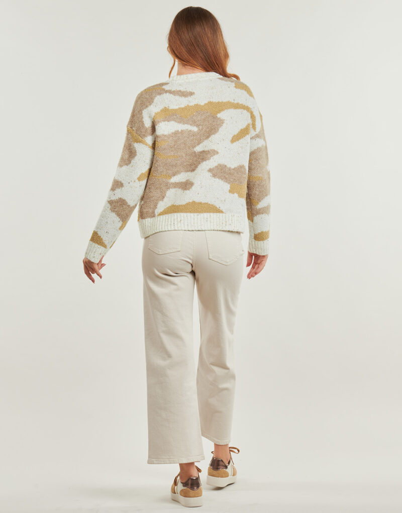 Maglione  Vila  VIJEMMA   Beige Maglioni Donna - 4
