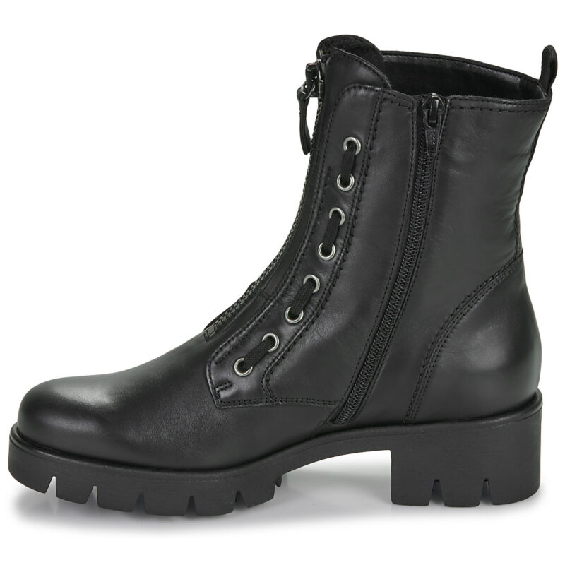Gabor 51716 Schwarze Damen-Ankle-Boots - Gr&ouml;&szlig;e 4