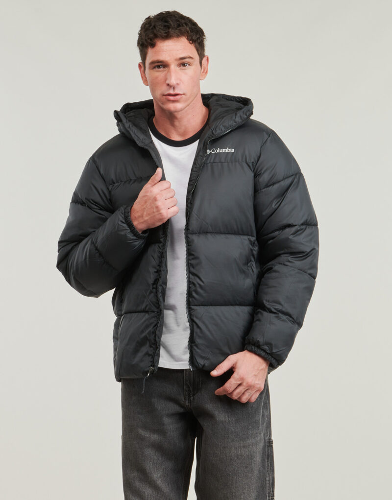 Piumino Columbia Puffect II Hooded Jacket Nero Piumini Uomo - 2